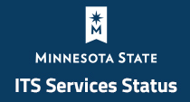 Minnesota State ITS Services Status